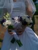 Bridal and Bridesmaid bouquet Debbi Reynolds and Louwtjie Prinsloo at Stables of Zebra County Lodge